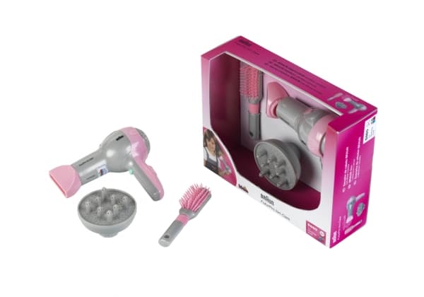 Klein Braun dryer with diffuser and brush