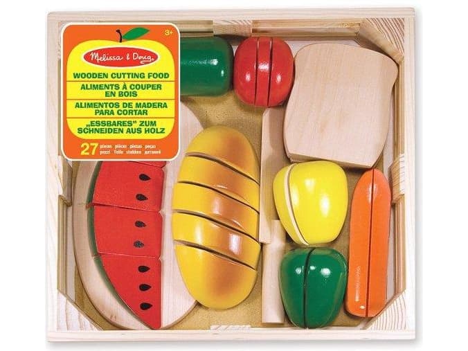 Melissa & Doug Wooden cutting fruits and vegetables (10487 MELISSA)