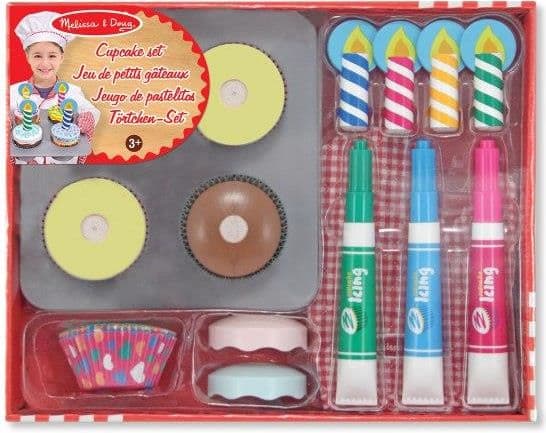 Melissa & Doug Wooden Cupcakes for Decorating (14019)