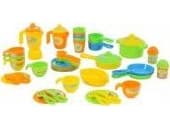 Polesie Polesie 76410 A set of 50el dishes in a box
