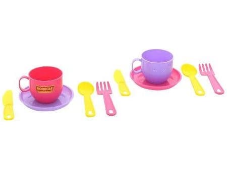 Polesie A set of dishes "Minutka" for 2 people (54722 POLESIE)