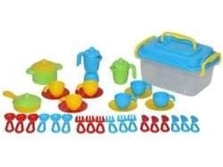 Polesie 57686 A set of dishes for 6 people 38el (container)