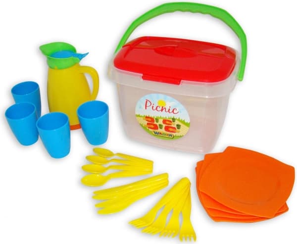 Wader A set of "Alisa" dishes for a picnic - 40763
