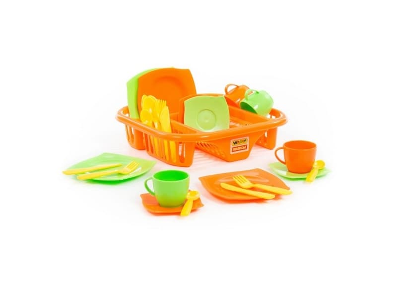 Polesie Set of dishes "Alisa" with dryer for 4 people (40725)