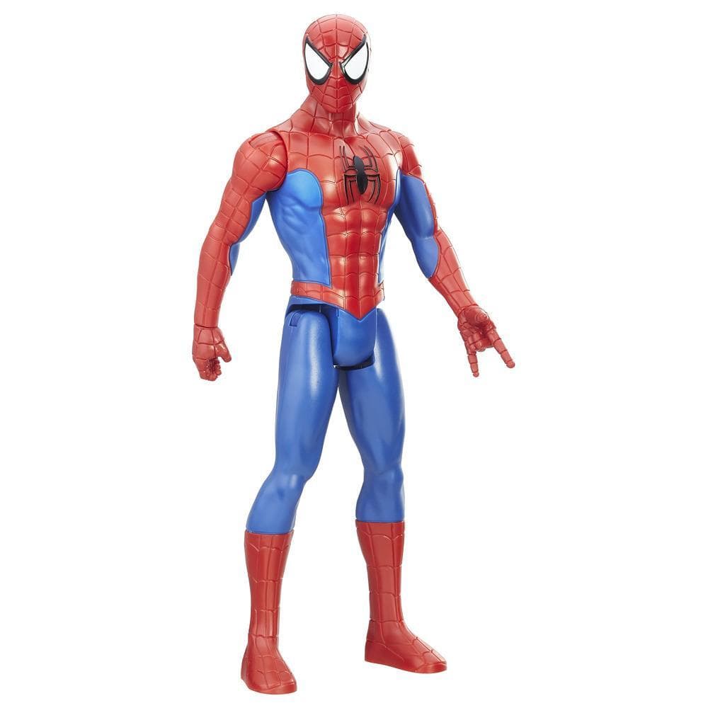Spider-Man Titan Hero Series Figur edderkopper med Power FX-port