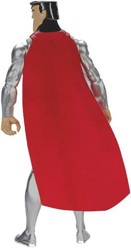 DC Comics Justice League Superman Stålmannen Steel Suit Actionfigur 30cm