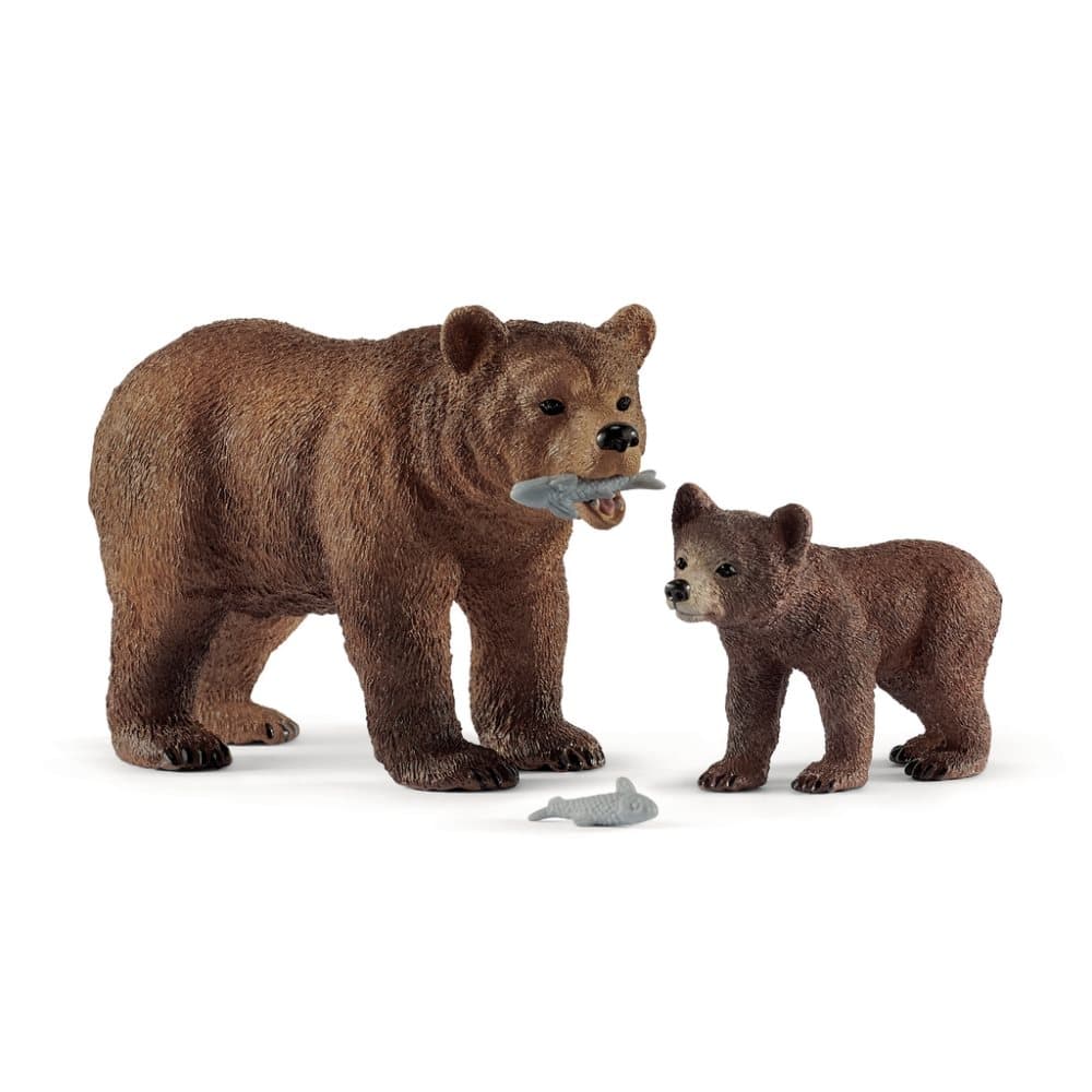 schleich® WILD LIFE Grizzlybjörn med unge 42473