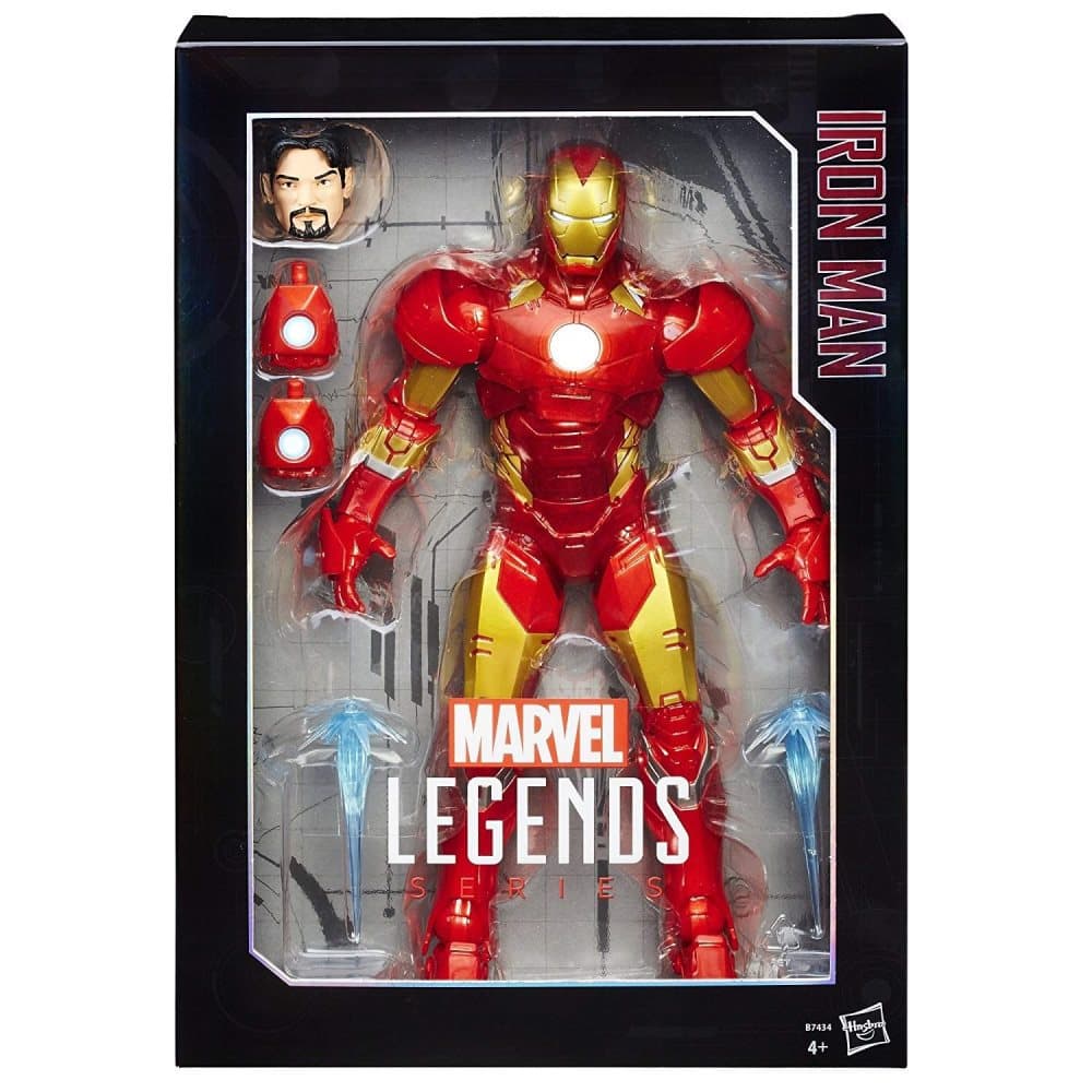 Marvel Legends Series Iron Man Figur Legendarisk figur 30cm