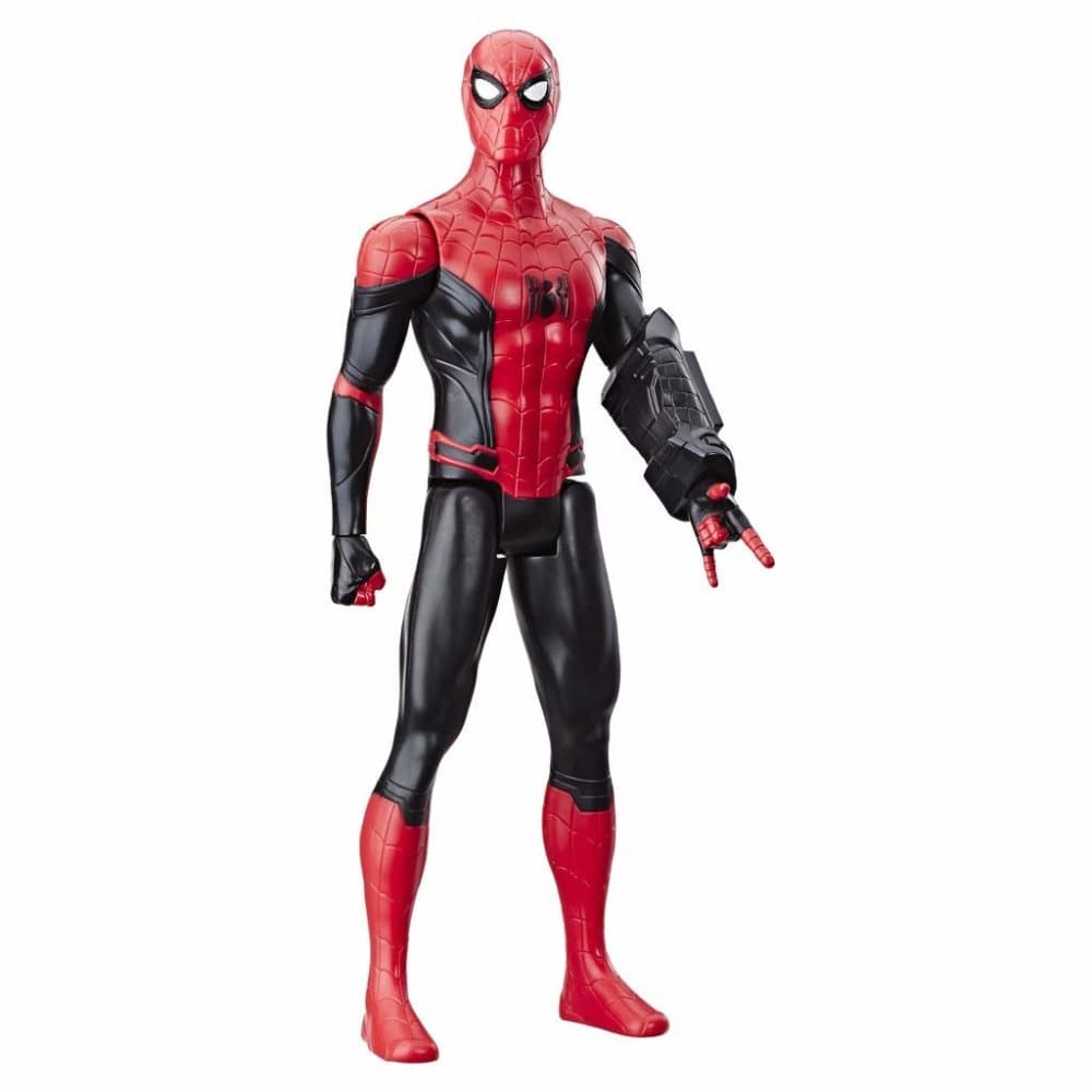 Spider-Man Far From Home Titan Hero Figure Spindelmannen Med Power FX Port