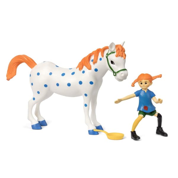 Pippi Långstrump - Pippi & Lilla Gubben Figurset