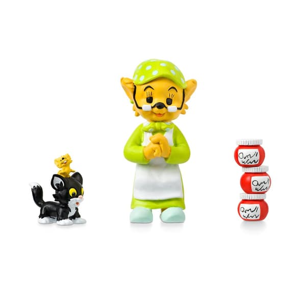 Bamse Figurset - Farmor, Katten Janson & Husmusen