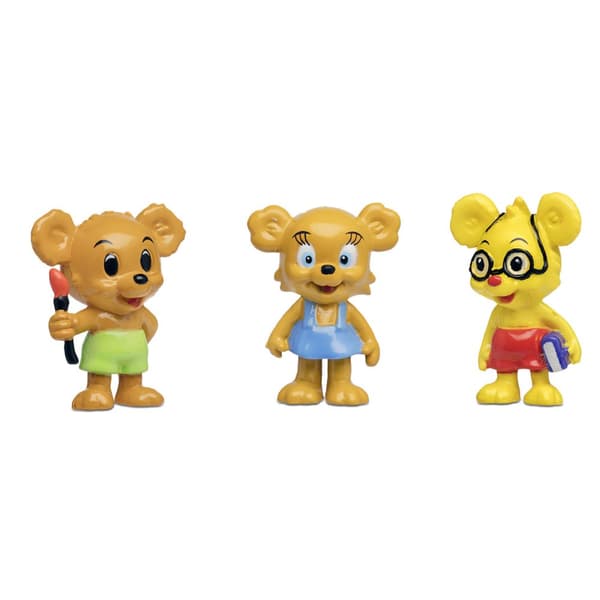 Bamse Figurset - Nalle-Maja, Brum & Teddy