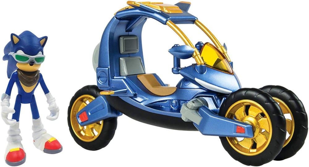 Sonic The Hedgehog Blue Force One Sonic Boom Action Figure & Vehicle Playset