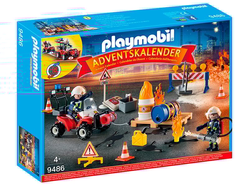 Playmobil 9486 - Brandmand Julekalender - 24 Låger