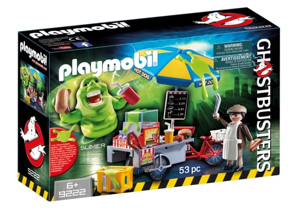 Playmobil Figures Slimer with Hot Dog Stand, Shopping, 6 år, Gutt/Jente, Flerfarget, 2 stykker, Not for children under 36 months
