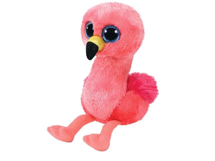 TY Gilda, Leksaksflamingo, Rosa, Plysch, 3 År, Beanie Boo, Flamingo