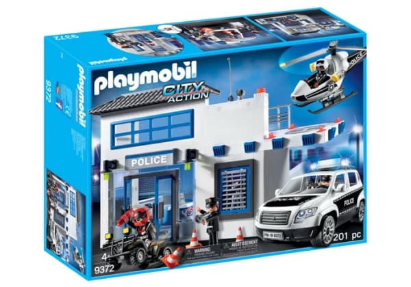 Playmobil City Action 9372, Politistation