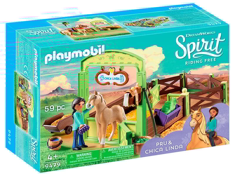 Playmobil Horse Box ''Pru & Chica Linda'', Dyr, 4 år, Jente, Not for children under 36 months, 320 mm, 120 mm