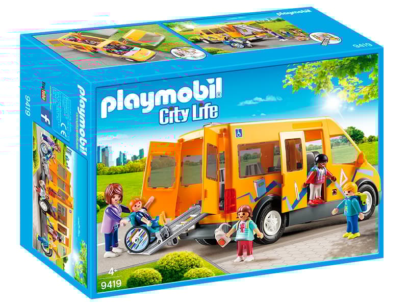 Playmobil City Life 9419, Skole Bus