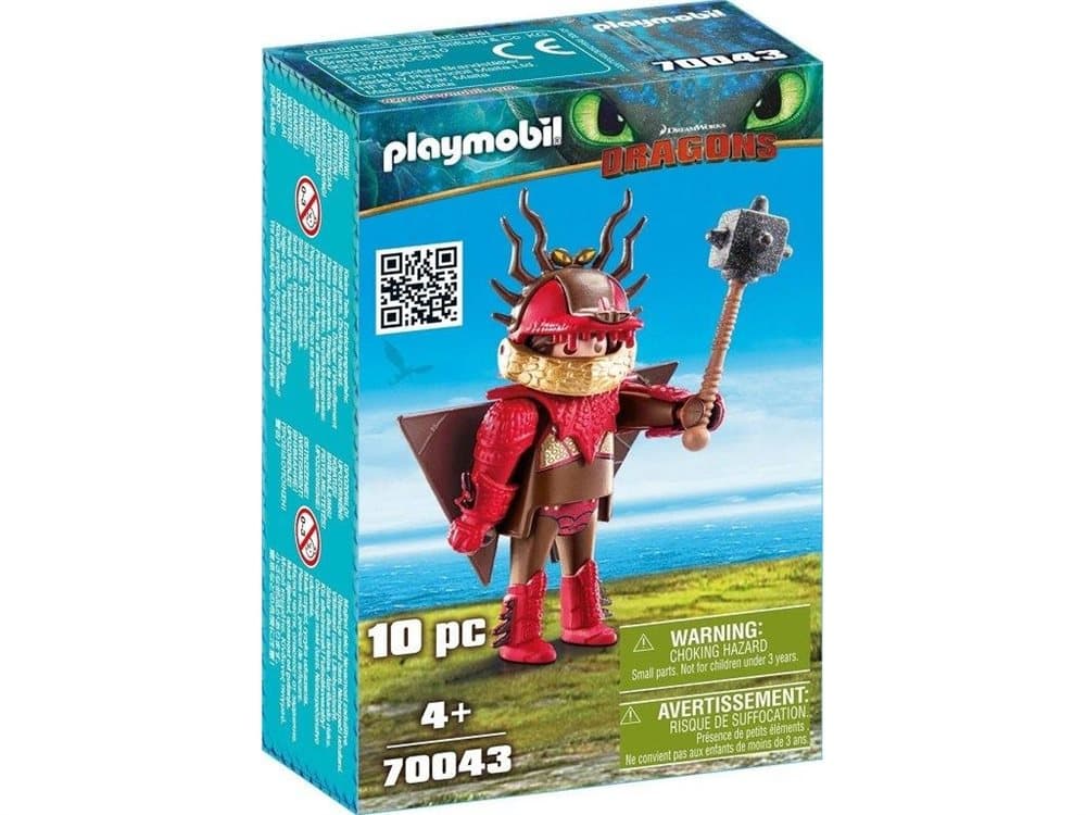 Playmobil Dragons Snotlout with Flight Suit, 4 år, Gutt/Jente, Flerfarget, 10 stykker