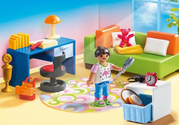 Playmobil Dollhouse Teenager's Room, Action/ Eventyr, 4 år, Jente, Flerfarget, Innendørs, Mennesker