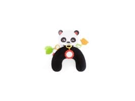 Fisher-Price Hug & Play Tummy Wedge, Leksakspanda, Svart, Pojke/flicka