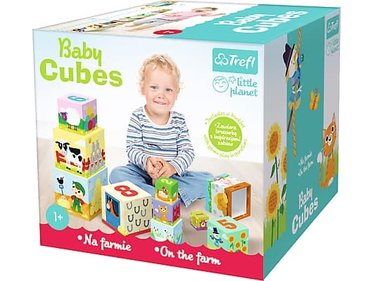 Trefl Baby Cubes In the countryside - Little Planet - (60468)