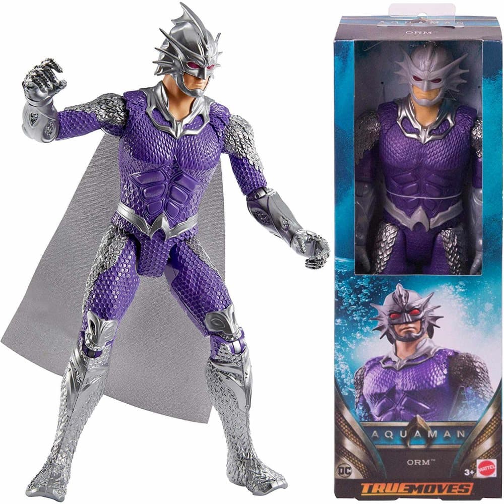 DC Aquaman True-Moves Orm Action Figur 30 cm