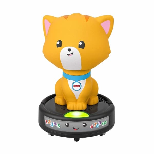 Fisher-Price Crawl-after Cat on a Vac, Svart, Gul, Plast, Barn, Pojke/flicka, 0,9 År, 3 År