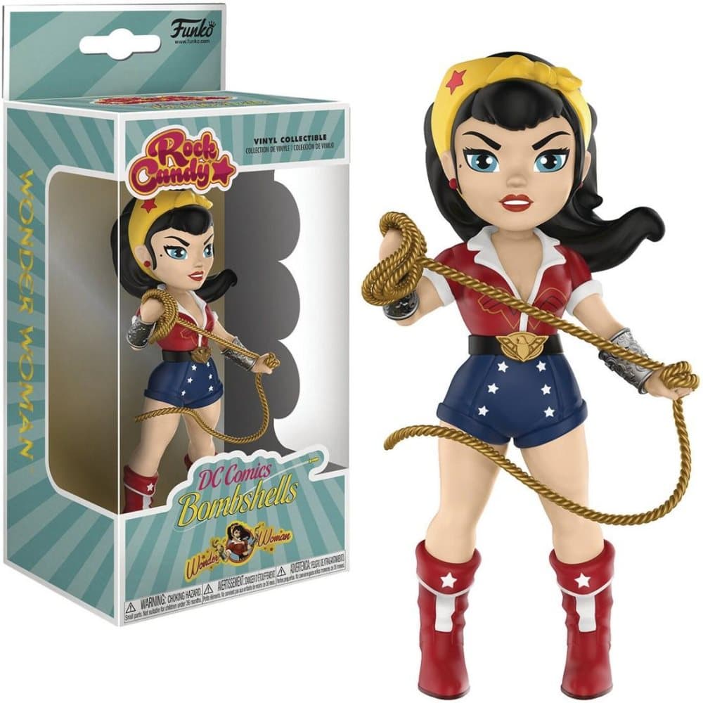 Funko Rock Candy Wonder Woman Vinyl Figure