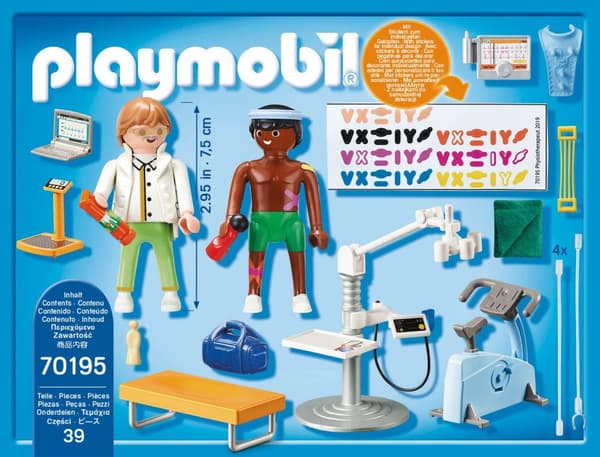 Playmobil® City life Specialistläkare: Sjukgymnast 70195