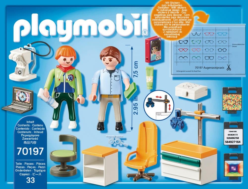 Playmobil® City life Specialistläkare: Ögonläkare 70197