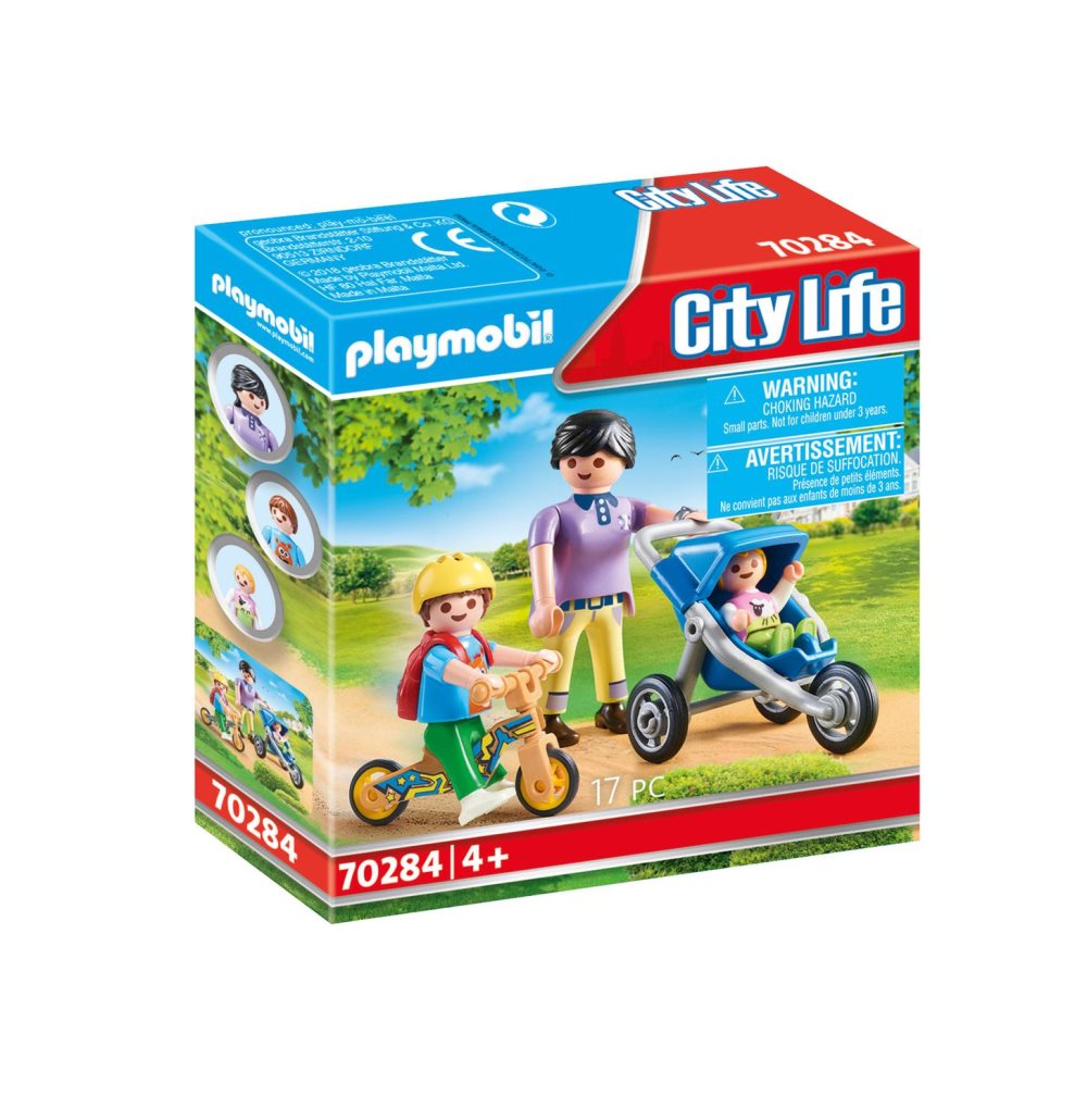 Playmobil® City Life Mamma med barn 70284