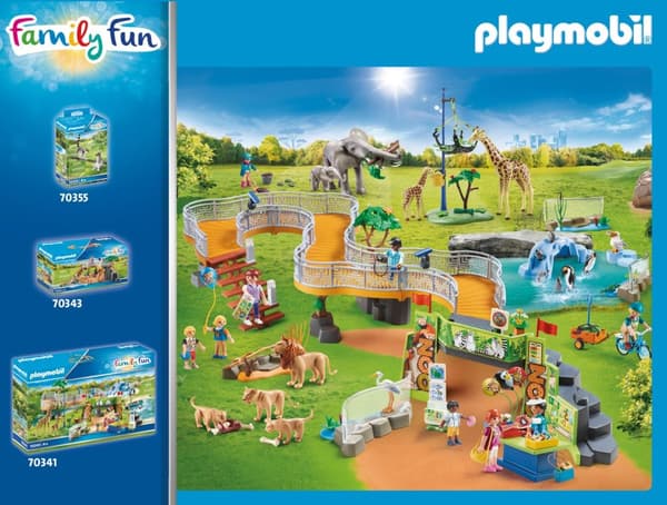 Playmobil® Family Fun Utbyggnadsset upplevelsezoo 70348