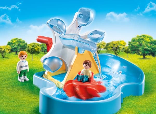 Playmobil® 1.2.3 Vattenhjul med karusell 70268