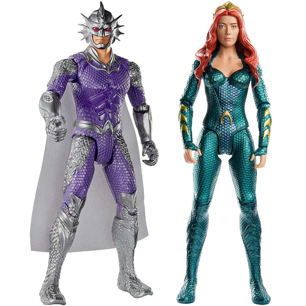 2-Pack DC Justice League Orm & Mera Action Figure 30cm