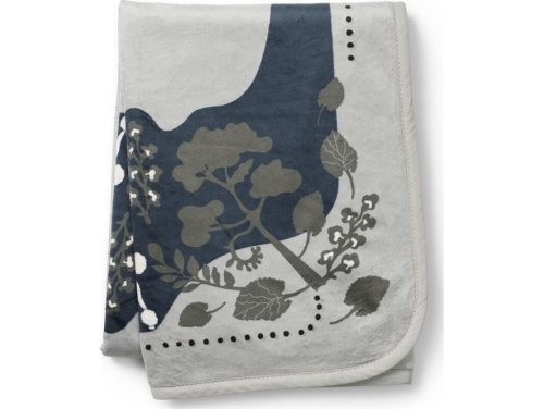 Bild av Elodie Details Elodie Details - Pearl Velvet Blanket - Rebel Poodle Mineral Green