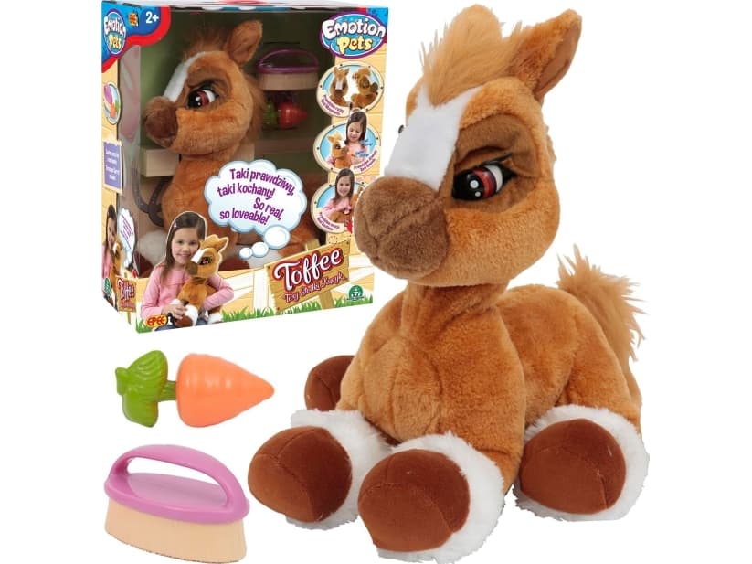 Epee Toffee brown interactive pony