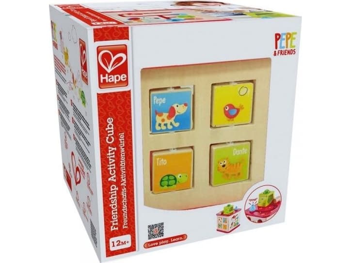 Hape Friendship activity cube