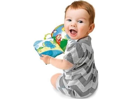 Smily Play Smily Play Książeczka Sensoryczna Dżungla 6m+ uniwersalny