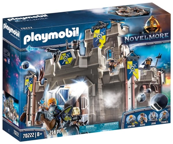 Playmobil Knights Novelmore Castle, Slott, 8 år, Gutt, Flerfarget, Innendørs, Mennesker