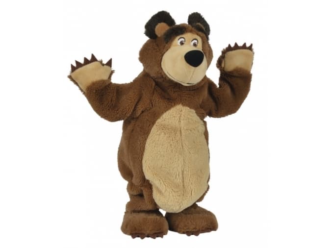 Simba Toys 109308236, Nalle, Brun, 3 År, Masha och björnen, Bear, Pojke/flicka
