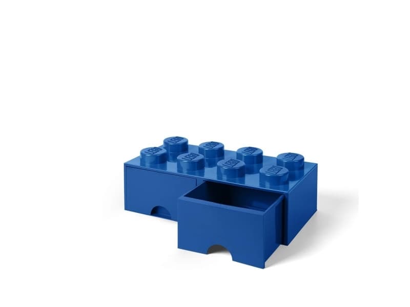 Room Copenhagen LEGO Brick Drawer 8 blue - RC40061731