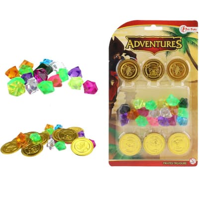 ADVENTURES Pirate Guldpengar Och Diamanter