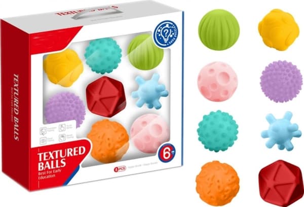 Askato Sensory pallot - 8 kpl laatikossa