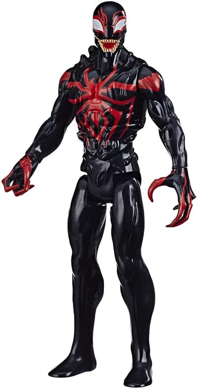 Spider-Man Maximum Venom 30cm Miles Morales Figur With Blast Gear Port
