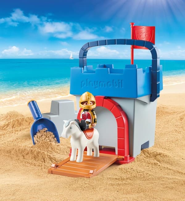 Playmobil® 1.2.3 Kreativt set "Sandborg" 70340