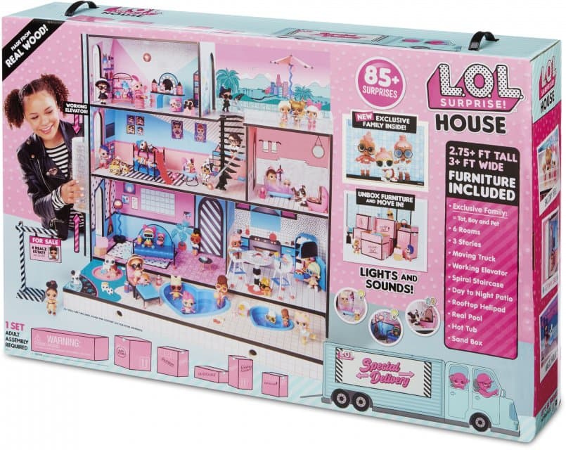 L.O.L. Surprise House with New Family