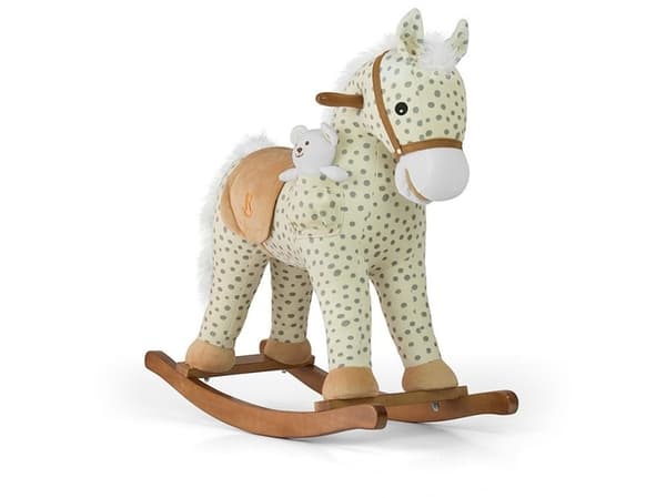 Milly Mally keinuhevonen -poni, harmaa täplikäs