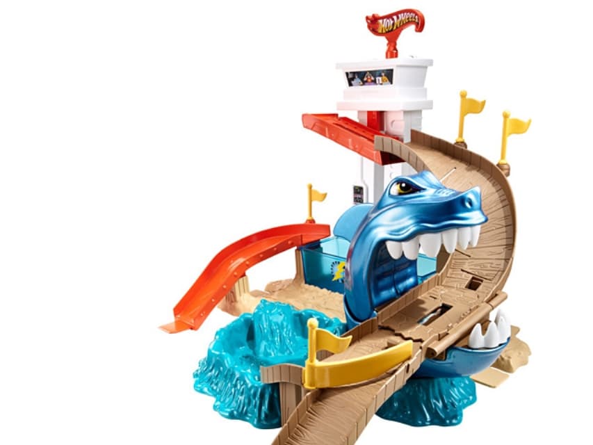 Hot Wheels HW "Pakeisk spalva!" žaidimo rinkinys "Ryklio ataka"